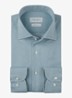 Slim fit overhemd van denim - Blauw