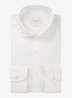 Slim fit overhemd van linnen - Wit