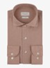 Slim fit overhemd van linnen - Roze
