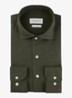 Slim fit overhemd van linnen - Groen