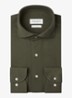Slim fit overhemd - Donkergroen