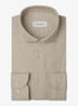 Slim fit overhemd - Beige