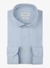 Slim fit strijkvrij shirt met cutaway kraag - Blauw