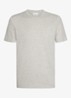 T-shirt met ronde hals - Lichtgrijs