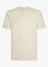 T-shirt met ronde hals - Gebroken wit