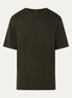 T-shirt met stretch - Bronsgroen