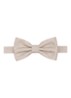 Vlinderdas van zijde - Beige