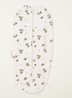 Original mini slaapzak met print - Creme
