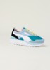Cruise Rider Silk Road sneaker met suède details - Blauw