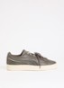 Suede Bloom Dress-Up sneaker van leer - Grijs