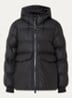 Alta A-Line pufferjack met capuchon - Zwart
