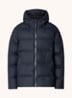 Alta puffer jack met capuchon en steekzakken - Donkerblauw