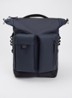 Otaru rugzak met 16 inch laptopvak en waterafstotende coating - Donkerblauw