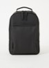 Rugzak met 12 inch laptopvak en waterafstotende coating - Zwart
