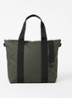 Tote Mini schoudertas met waterafstotende coating - Legergroen