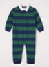 Babypak met streepprint - Groen