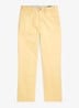 Bedford straight fit chino met stretch - Geel