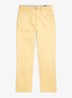 Bedford straight fit stretch chino broek - Geel