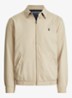 Bi-Swing jack met logo en steekzakken - Khaki / Beige