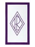 Blair strandlaken - 500 gr/m² - 100 x 170 cm - Paars