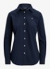 Blouse met stretch - Lauren Navy / Blauw