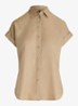Blouse van linnen - Birch Tan / Beige
