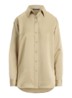 Blouse van satijn - Ranch Cream / Beige