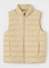Bodywarmer met ritszakken - Beige