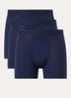 Boxer met logoband in 3-pack - Donkerblauw