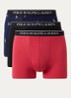 Boxershorts met logoband in 3-pack - Zwart