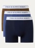 Boxershorts met logoband in 3-pack - Bruin