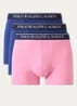 Boxershorts met logoband in 3-pack - Roze