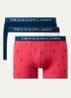 Boxershorts met logoband in 3-pack - Rood