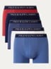 Boxershorts met logoband in 5-pack - Wit