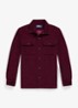 Classic corduroy overhemd met kraag - Classic Wine / Wijnrood