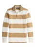 Classic fit polo met logoborduring - Cafe Tan / Camel
