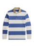 Classic fit polo met logoborduring - Old Royal / Blauw