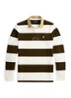 Classic fit polo met logoborduring - Dark Brown / Donkerbruin
