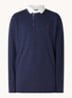 Classic fit polo met logoborduring - Cruise Navy / Donkerblauw