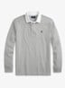 Classic fit polo met logoborduring - Andover Heather / Grijs