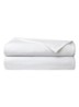 Conor plaid van  katoen 275 x 230 cm - Wit