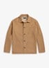 Corduroy utility overshirt - Camel