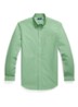 Custom fit garment-dyed Oxford overhemd - Outback Green / Groen