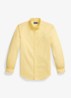 Custom fit garment-dyed Oxford overhemd - Corn Yellow
