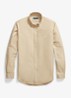 Custom fit garment-dyed Oxford overhemd - Dune Tan-33G2