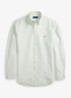 Custom fit gestreept Oxford overhemd - 6636R Faded Mint White-ZXSA