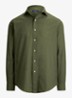 Custom fit keper performance overhemd met logo - Olive Shrub Heather / Olijfgroen