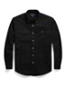 Custom fit overhemd met button-down kraag - Polo Black / Zwart