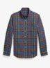 Custom fit overhemd met ruitdessin - 7401 Blue Purple Heather Multi