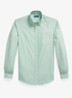 Custom fit overhemd met streepprint - Faded Mint White / Mint